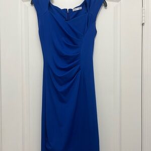 Elegant Blue Women's Dress